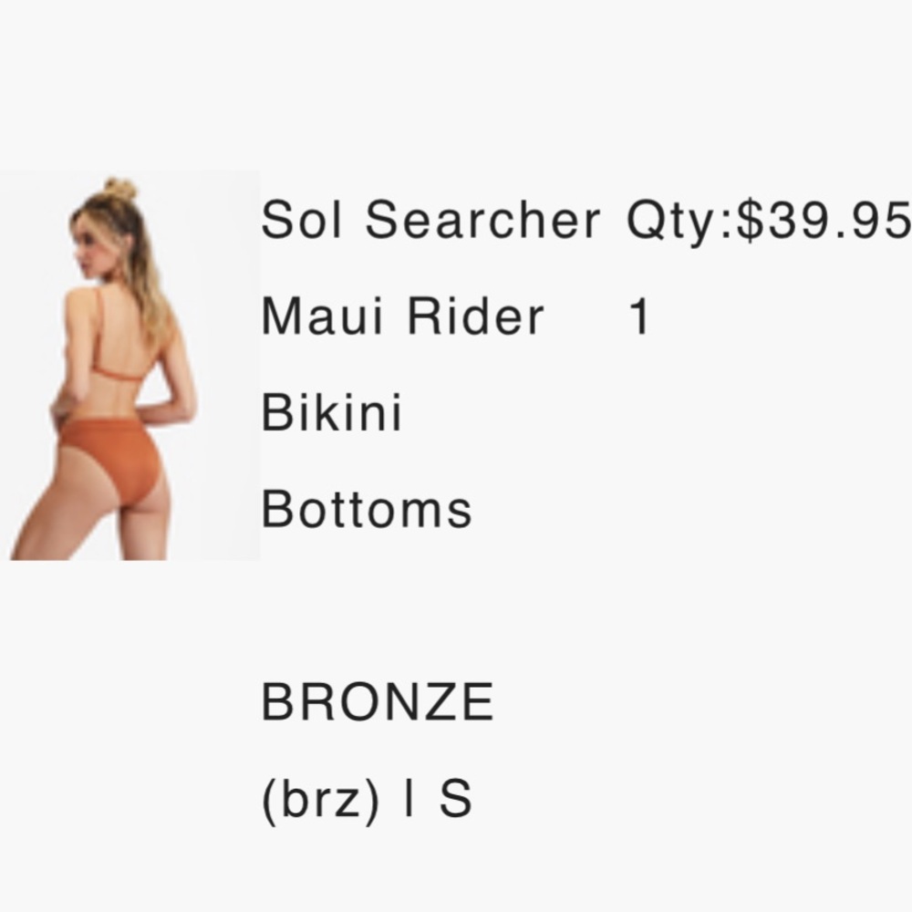 Billabong Soul searcher Bikini bottoms - Small